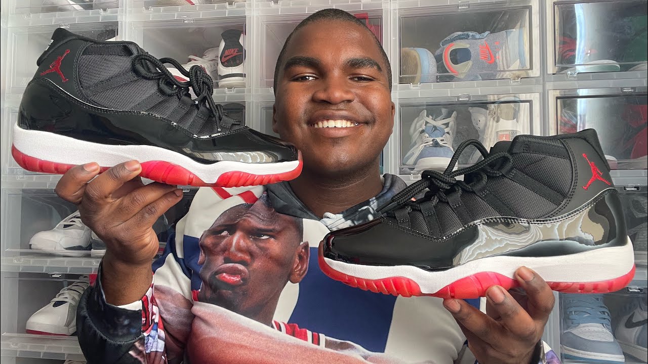 (UA/REPLICA) AIR JORDAN 11 “BRED” (2019) | DHGATE UNBOXING