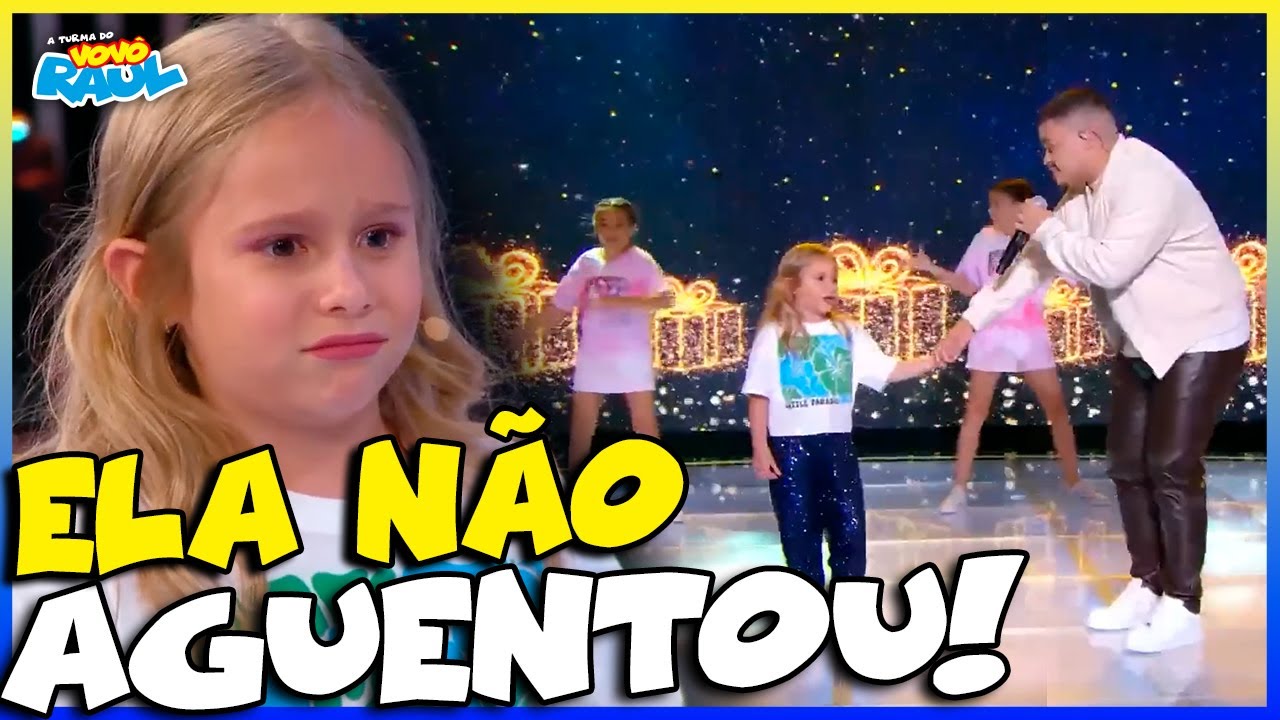 MENINA CHORA AO VER IDOLO ENTRAR NO PALCO E CANTAR COM ELA NO RAUL GIL