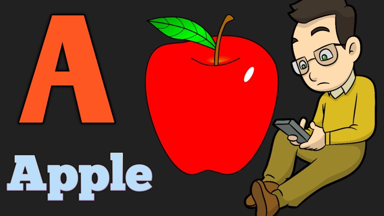 a for apple wala vidio kids cartoon vidio.study for kids a for apple .A for Apple