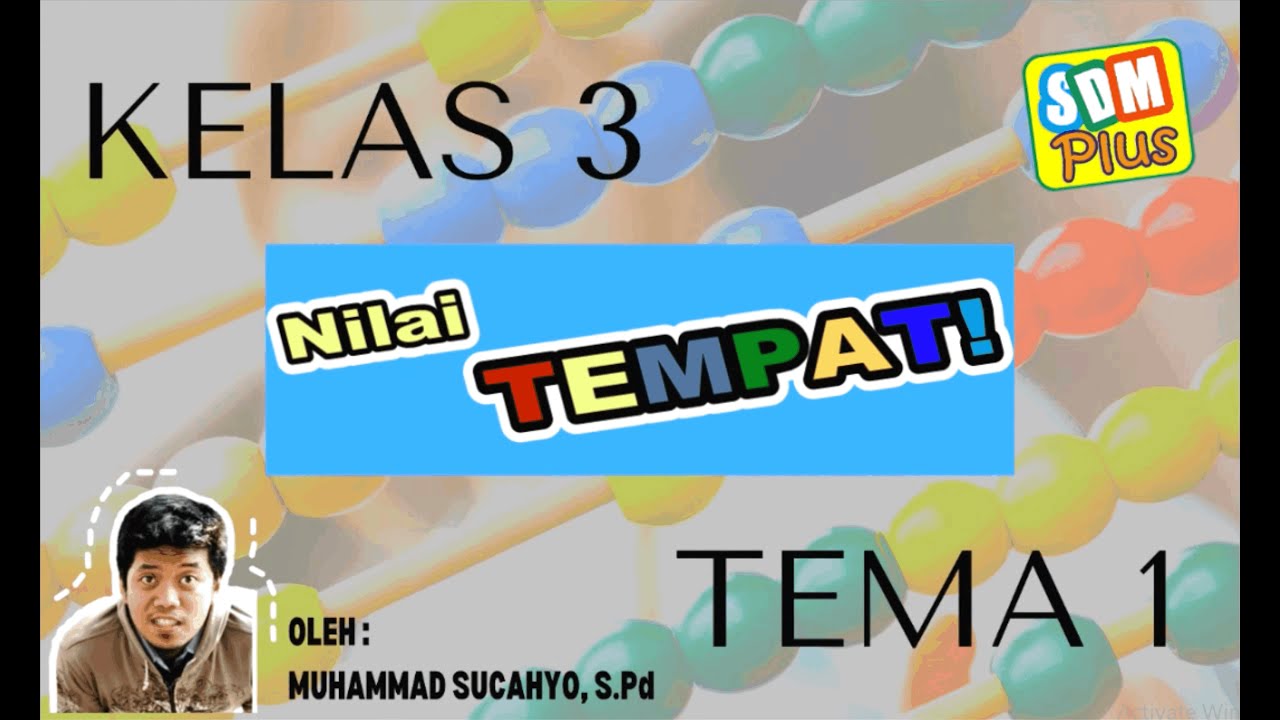 Kelas 3 Tema 1 : Nilai tempat bilangan empat angka (Ribuan)