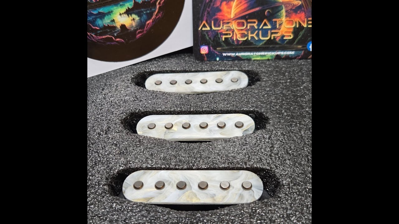 Pickup Demo - AuroraTone Vintage Spec Trinity Single Coils