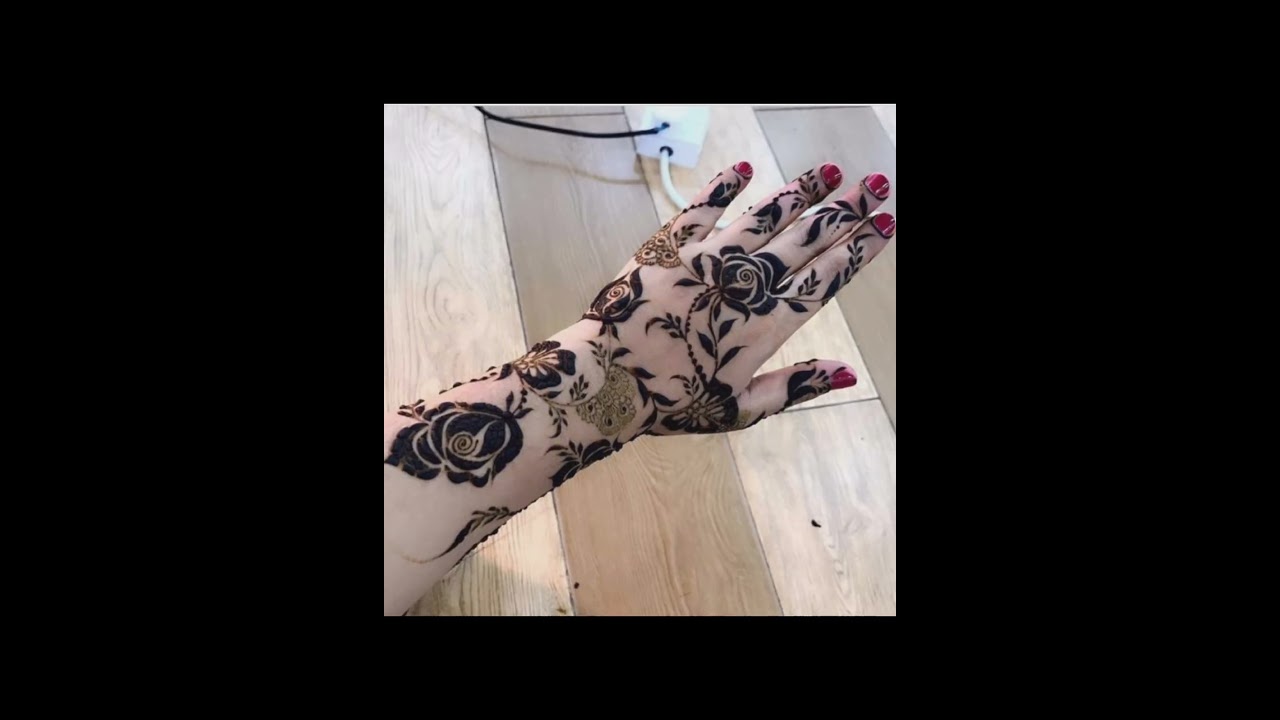 very easy and simple Rose mehndi design / mehndi ka design #shorts #ytshorts #mehndi #rose #henna