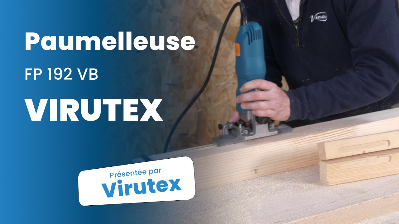 Réaliser des paumelles avec la Paumelleuse FP 192 VB VIRUTEX