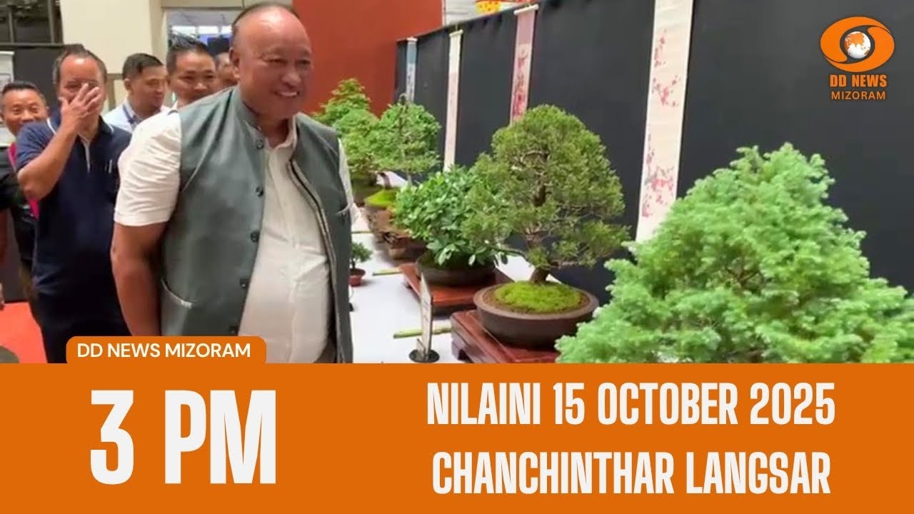DD News Mizoram Chanchinthar Langsar | 15 October 2025 | 3:00 PM