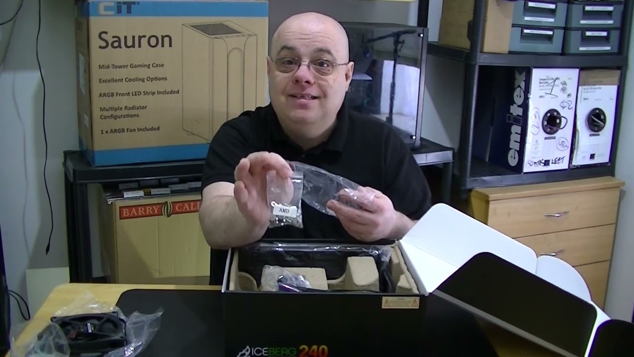 Gamemax Iceberg 240 AIO Cooler Unboxing