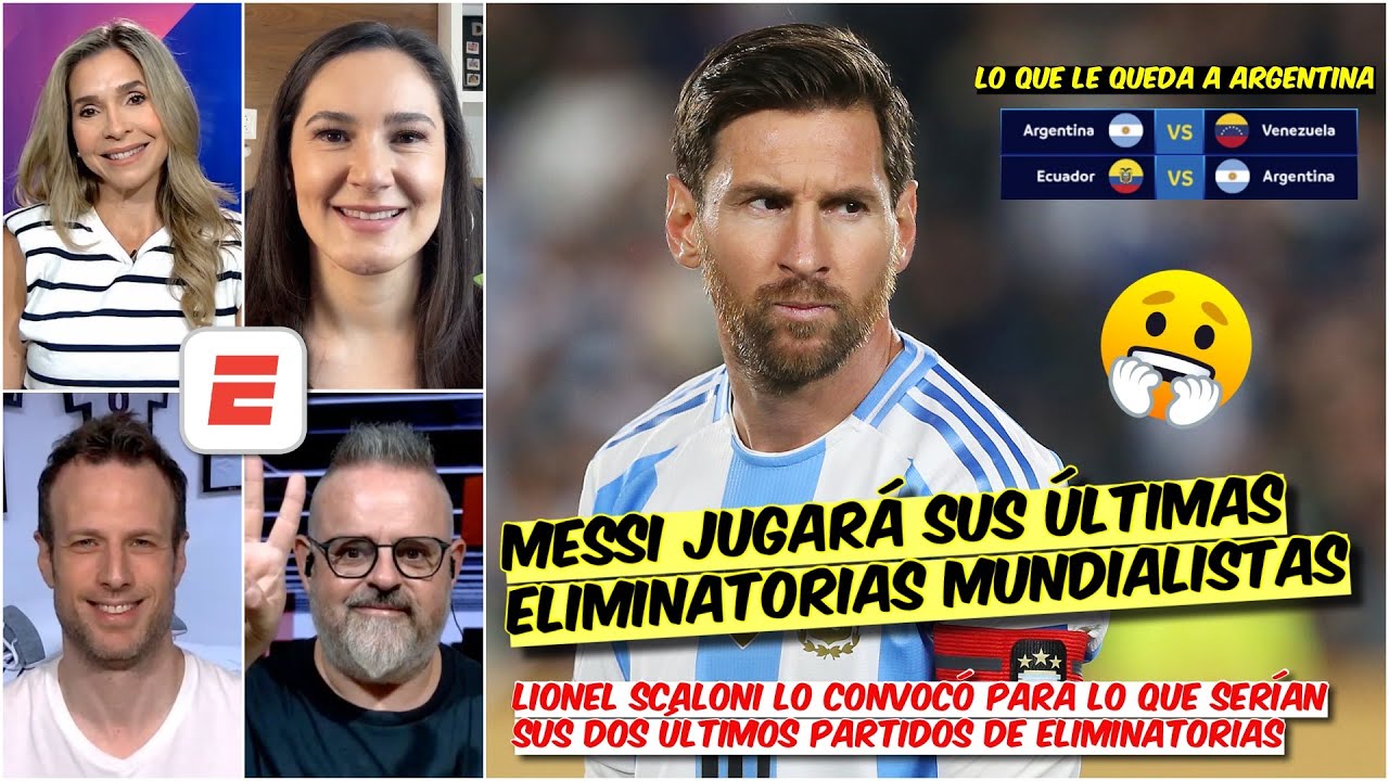A Messi LE IMPORTA MÁS la SELECCIÓN ARGENTINA, que YA ESTA CLASIFICADA, que Inter Miami | Exclusivos