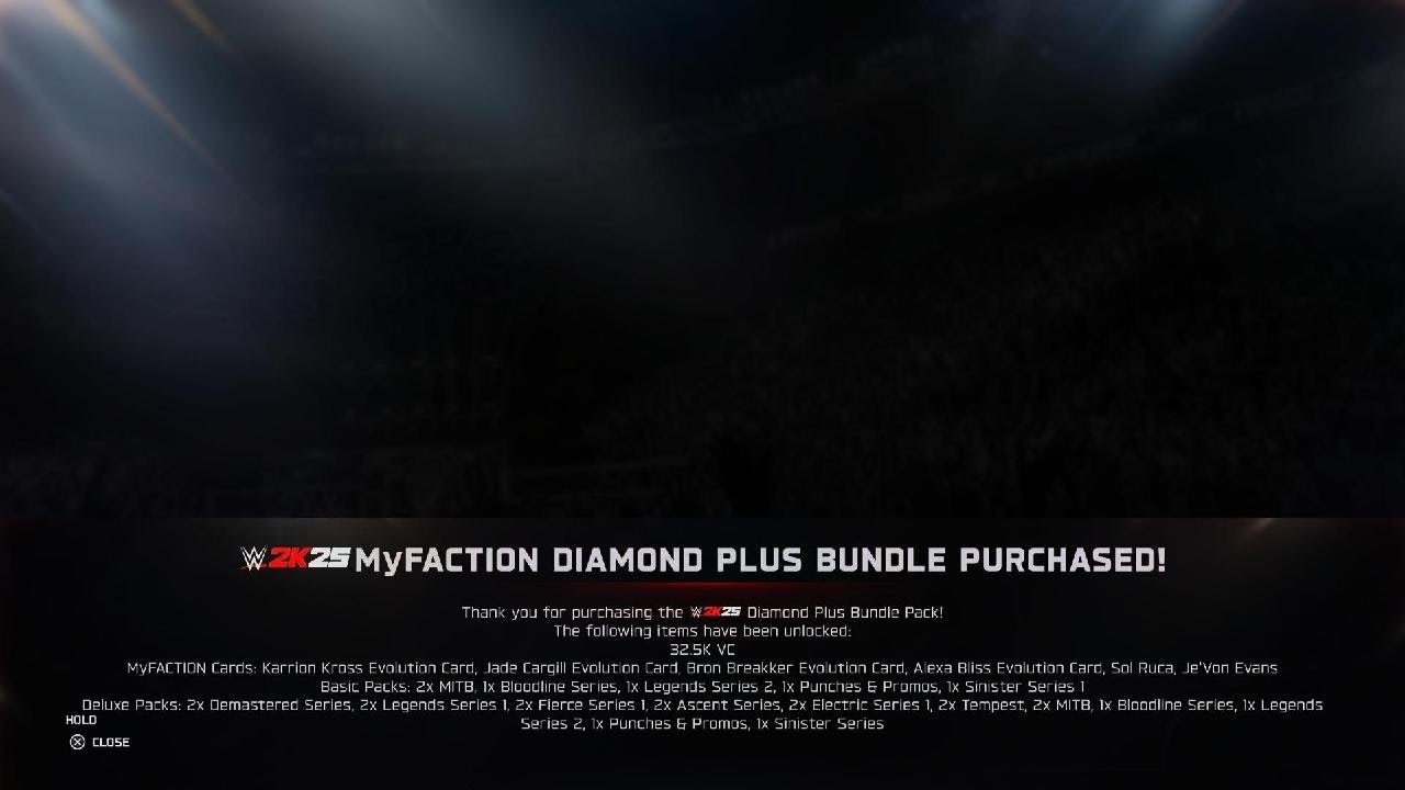 WWE 2K25 MyFaction: Diamond bundle Opening Massive 28 Packs!!