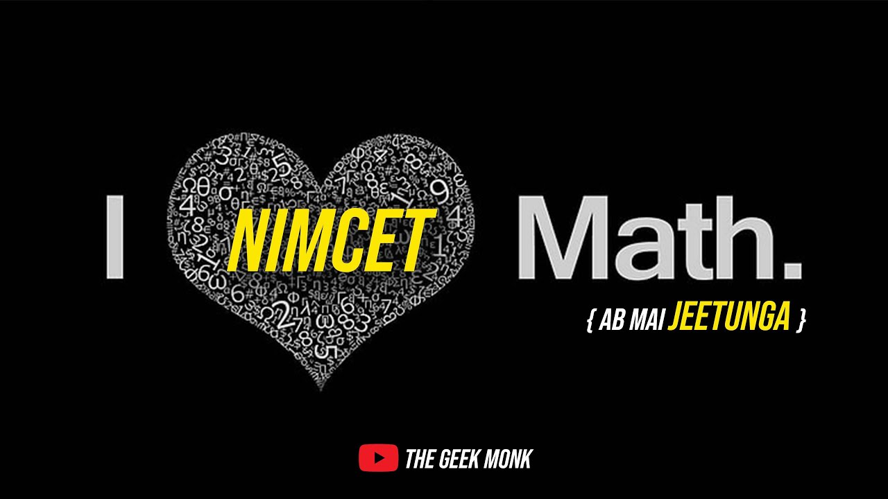NIMCET Maths Preparation 🔥 | How to Crack NIMCET Maths 😎