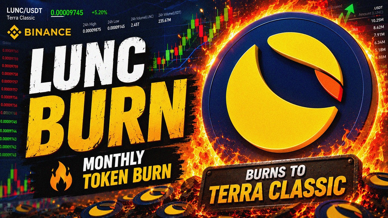 TERRA LUNA CLASSIC: It's Binance Burn Day For $LUNC!