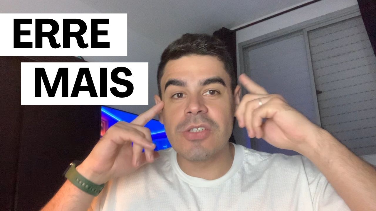 Por que VOCÊ deve errar RÁPIDO 
