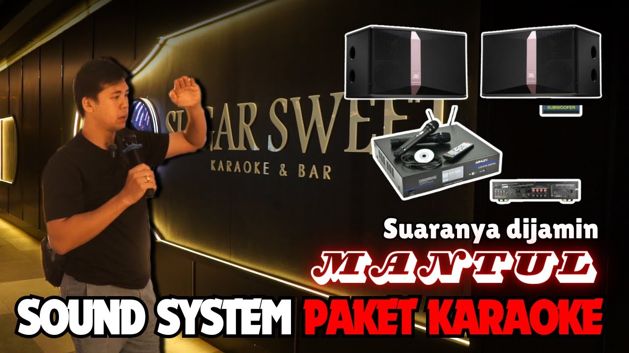 Pasang 11 Room Karaoke JBL | Sugar Sweet Karaoke Surabaya