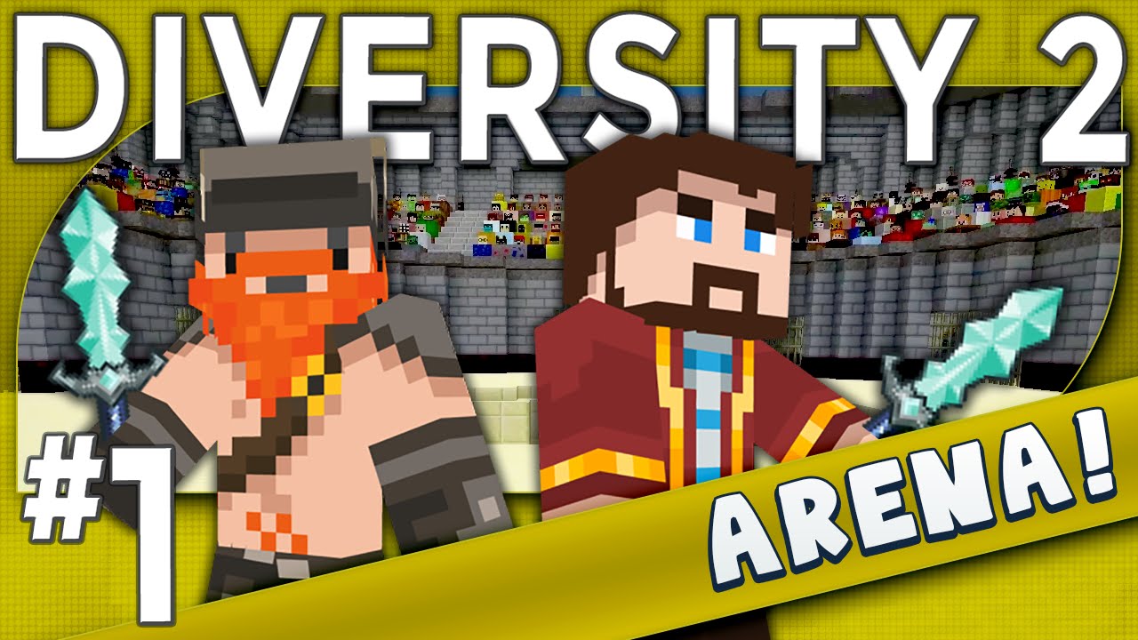 Minecraft - Diversity 2 - Xephos Cube Slayer (Arena Part 1)