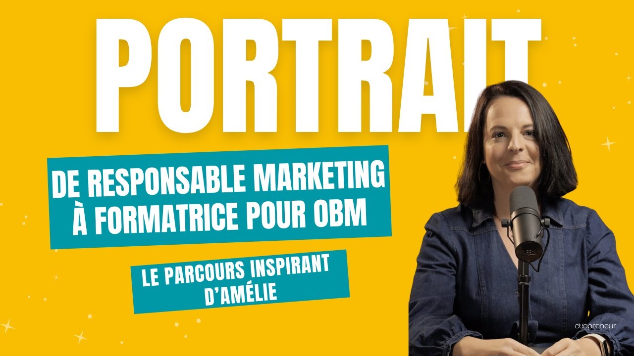 Se former au métier d'OBM avec Amélie Martinot Duopreneur