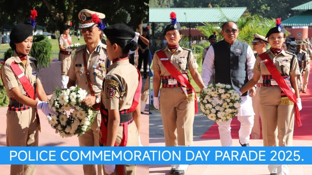 Police Commemoration Day. Arunachal Pradesh 