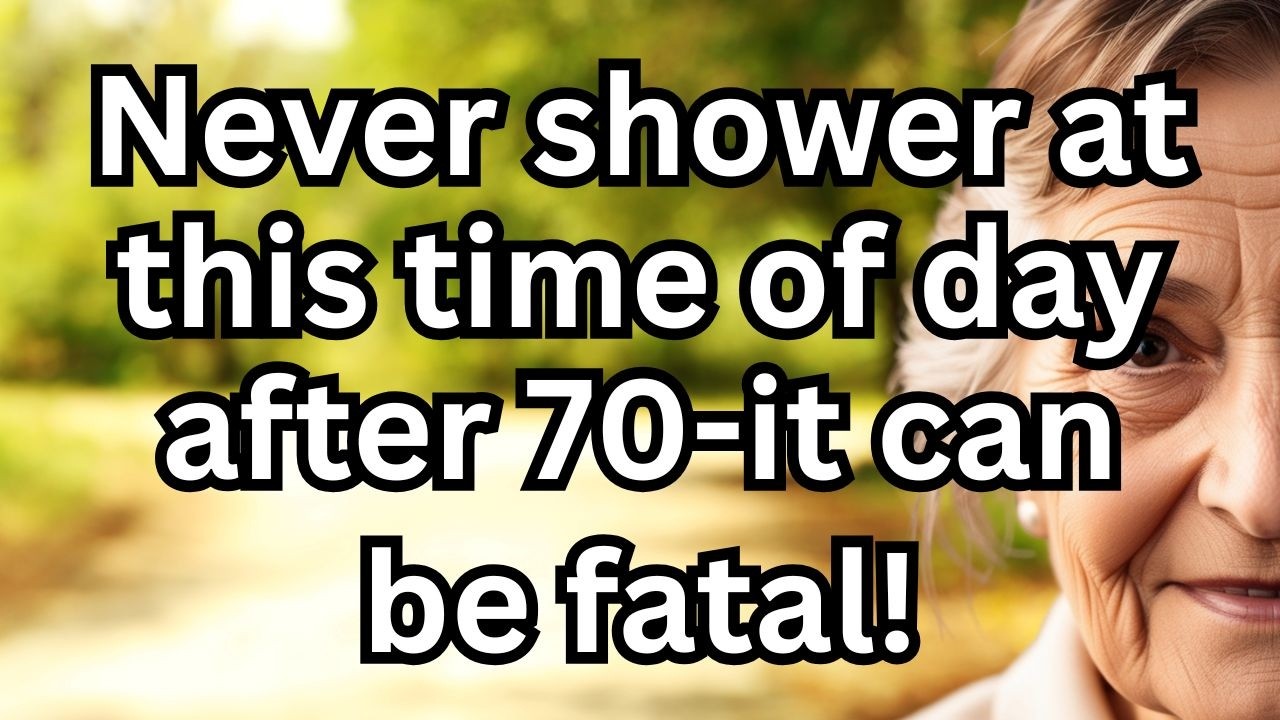 The Most Dangerous Time for Seniors to Shower: Save Lives with These 7 Safety Tips for Over 70s