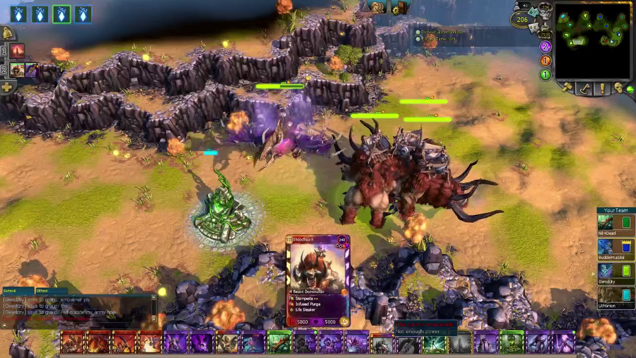Battleforge BG10 - Fire/Shadow/Nature