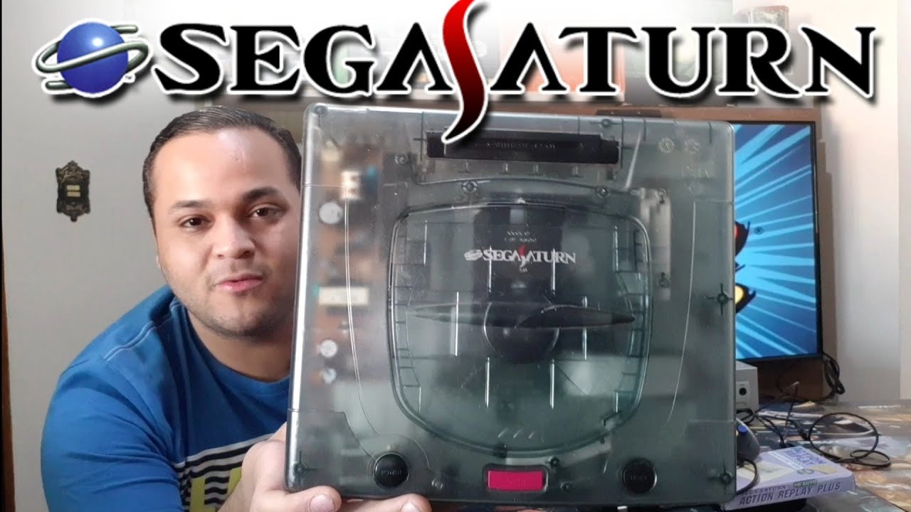 INCRÍVEL SEGA SATURN SKELETON (TRANSLÚCIDO)