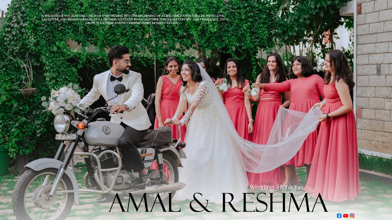 🎥 Amal & Reshma | Wedding Highlights | Camrin Films
