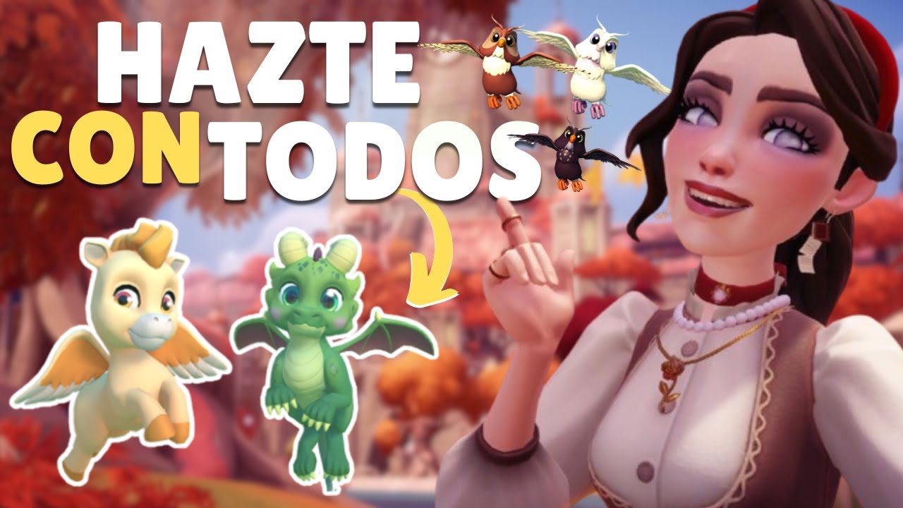 Comidas FAVORITAS de DRAGONES, BÚHOS y PEGASOS en Storybook Vale | Dreamlight Valley