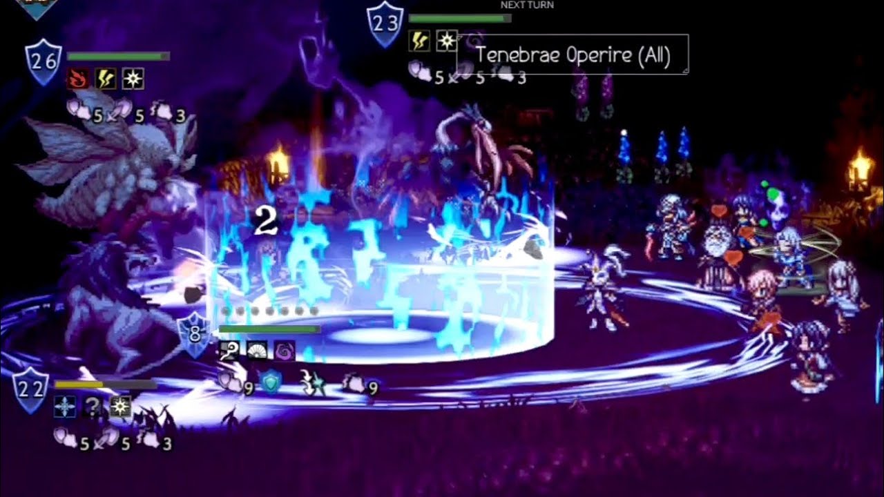 [Octopath Traveler CotC] Cropdale Lv120 NPC (Monster-Enticing Women) 12T