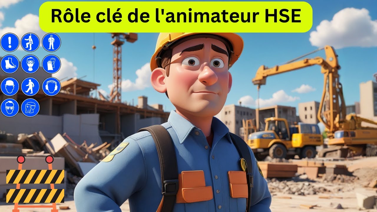 Rôle clé de l'animateur HSE🧯🚧⛑️👷 #sécurité