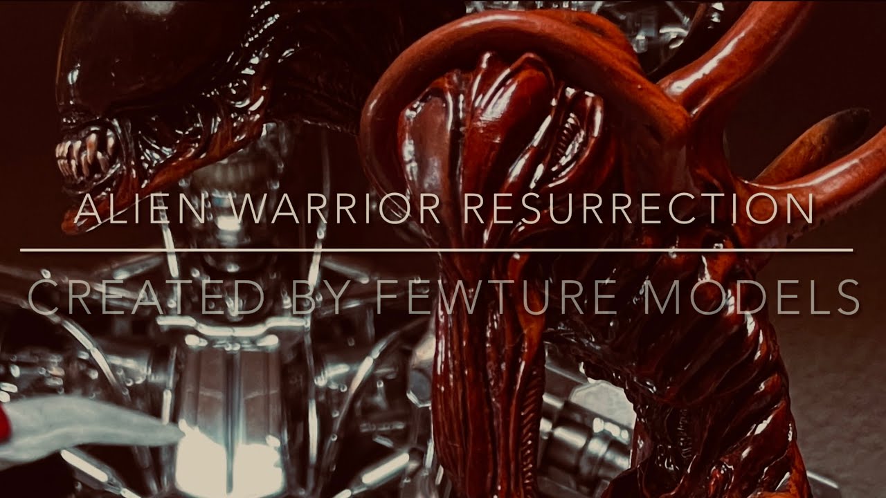 ALIEN WARRIOR Resurrection Created by Fewture Models