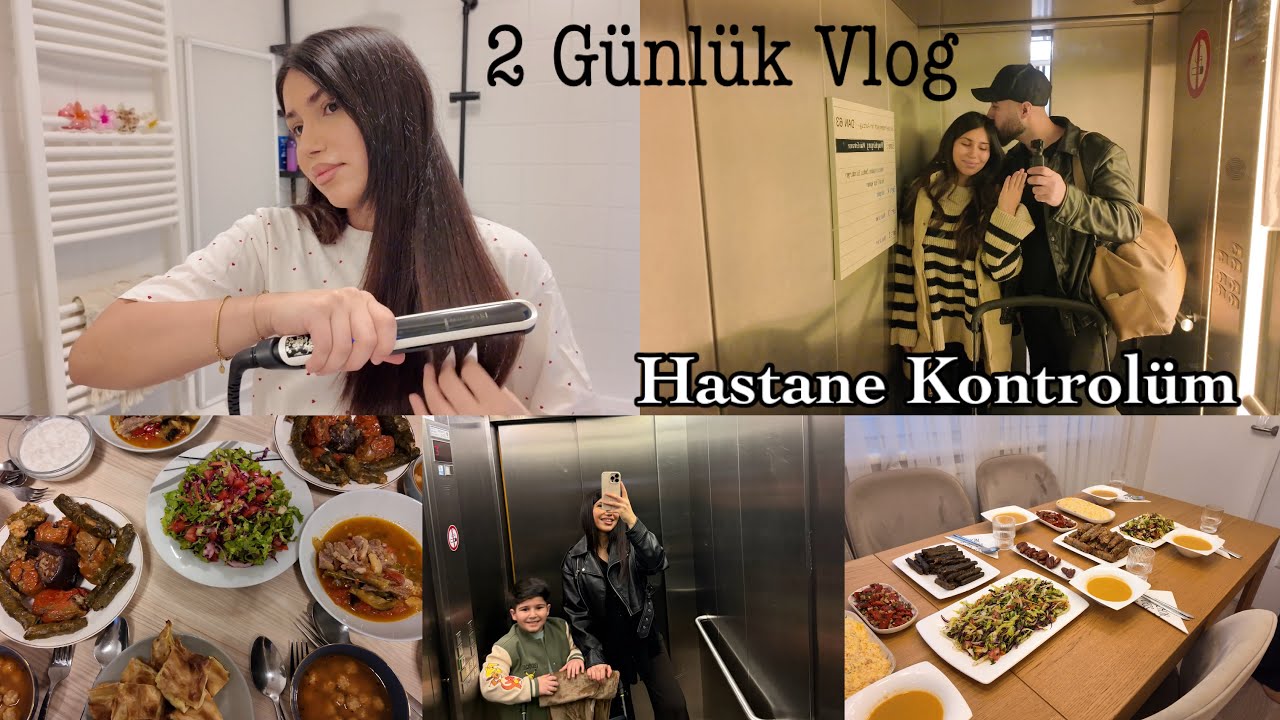 ILK IFTAR DAVETİNE GİTTİK, 2 ÇOCUKLU ANNE VLOGU, HASTANE KONTROLÜ, RAMAZAN SOFRASI😍 - GÜNLÜK VLOG