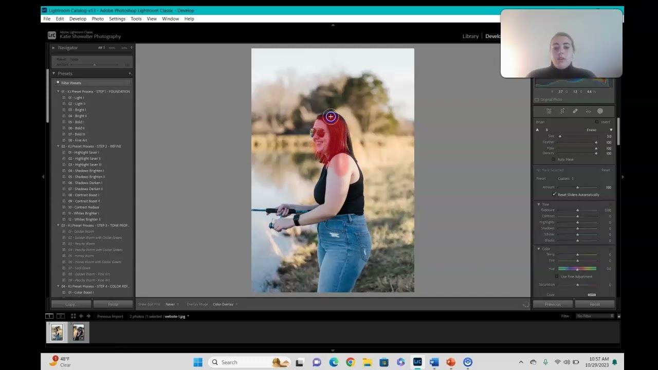 How to use the Brush Tool in Lightroom Classic