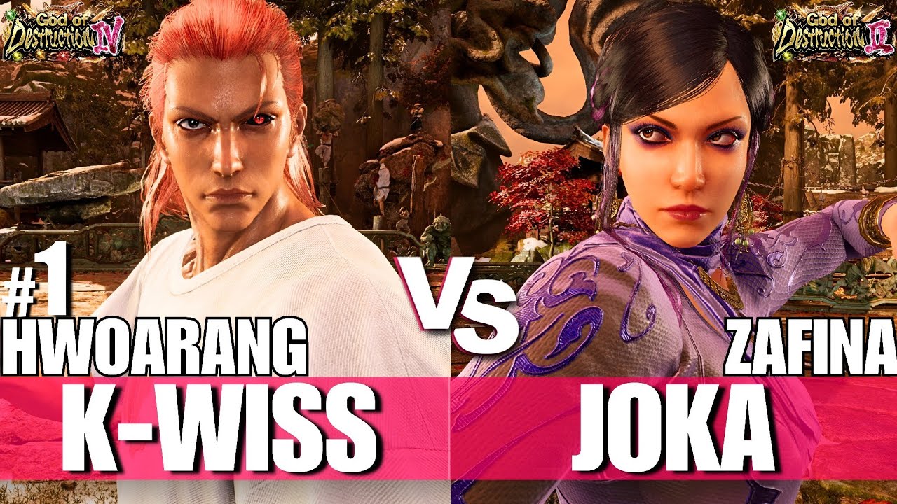 Tekken 8 - K-Wiss (Hwoarang) vs Joka (Zafina) | High Level Matches