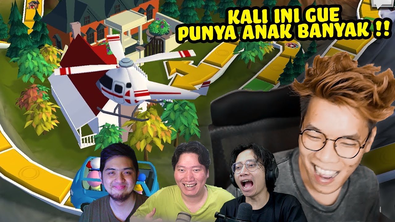PUNYA ANAK BANYAK BANGET!! BISA BIKIN TIM ESPORT - The Game Of Life Indonesia