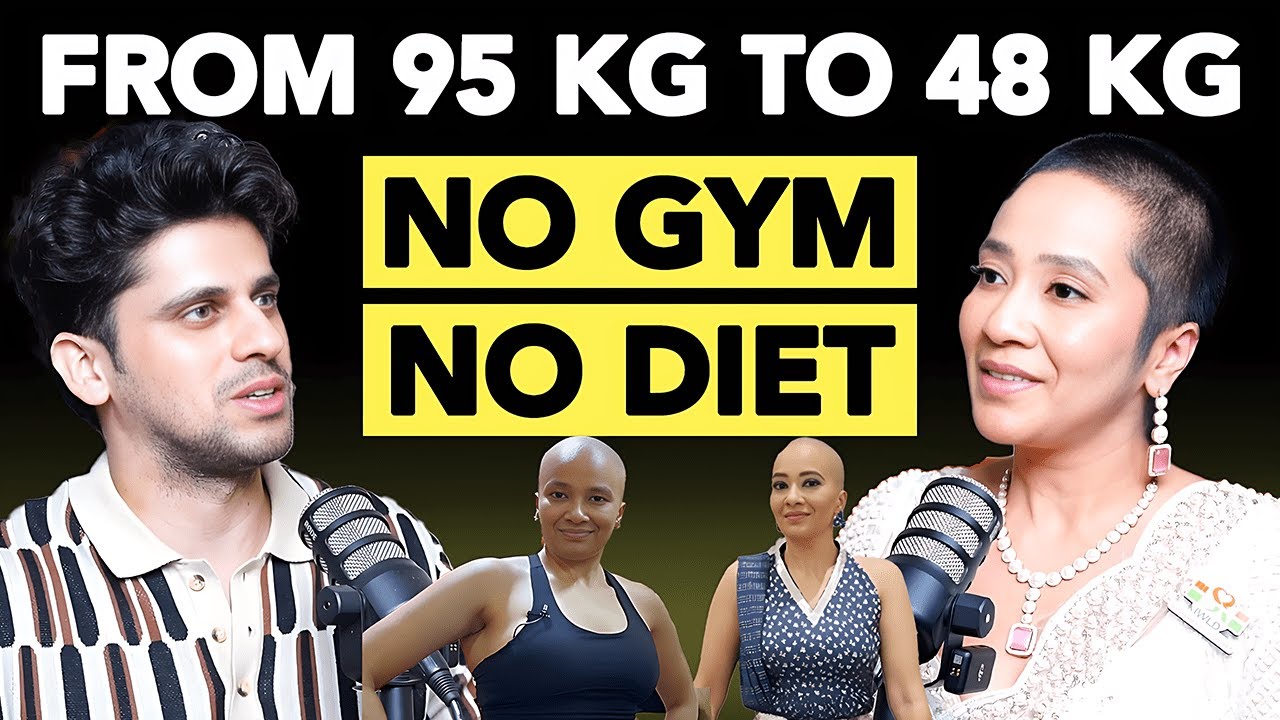 Lose Fat WITHOUT Gym | 95kg to 48kg Transformation | Diet Only Fat Loss Guide for Fast Results