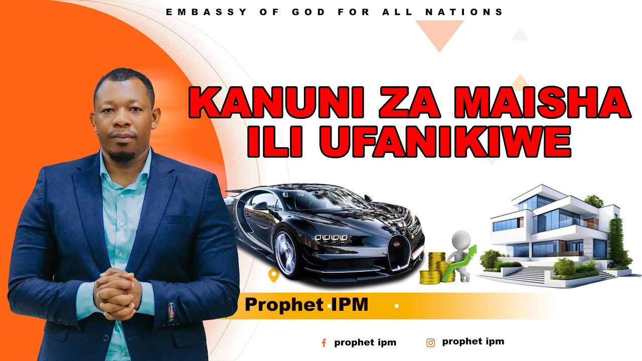 KANUNI ZA MAISHA ILI UFANIKIWE