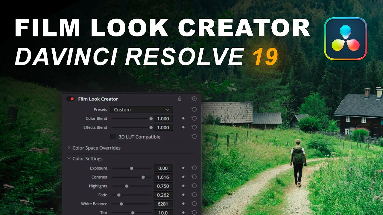 The Best Way to Use Film Look Creator | DaVinci Resolve 19