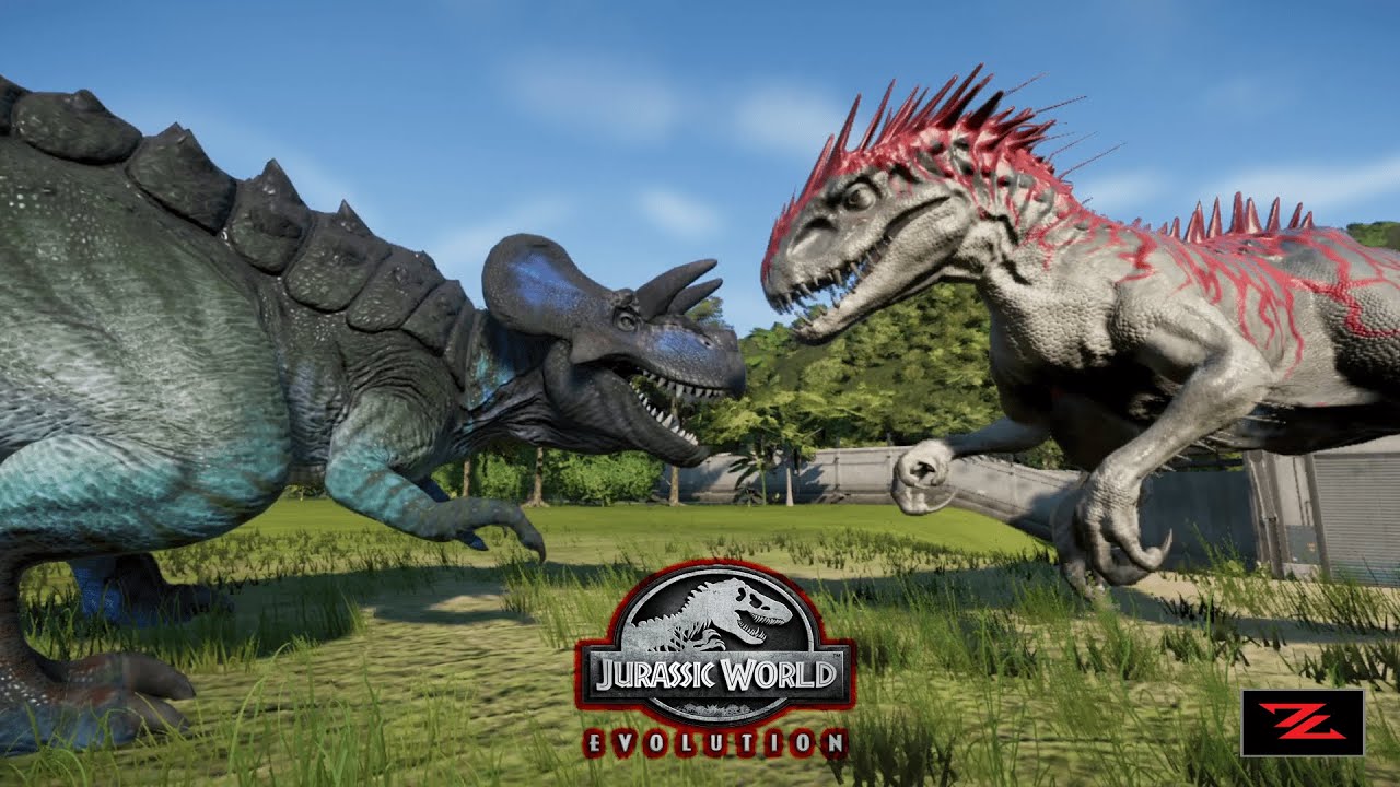 ULTIMASAURUS VS INDOMINUS REX MAX LEVEL 40 🦖 Dinosaurs Battle - Jurassic World Evolution