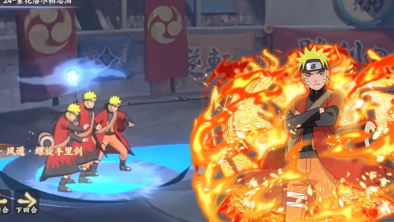 Sage Mode Naruto Gameplay! - Naruto Online Mobile