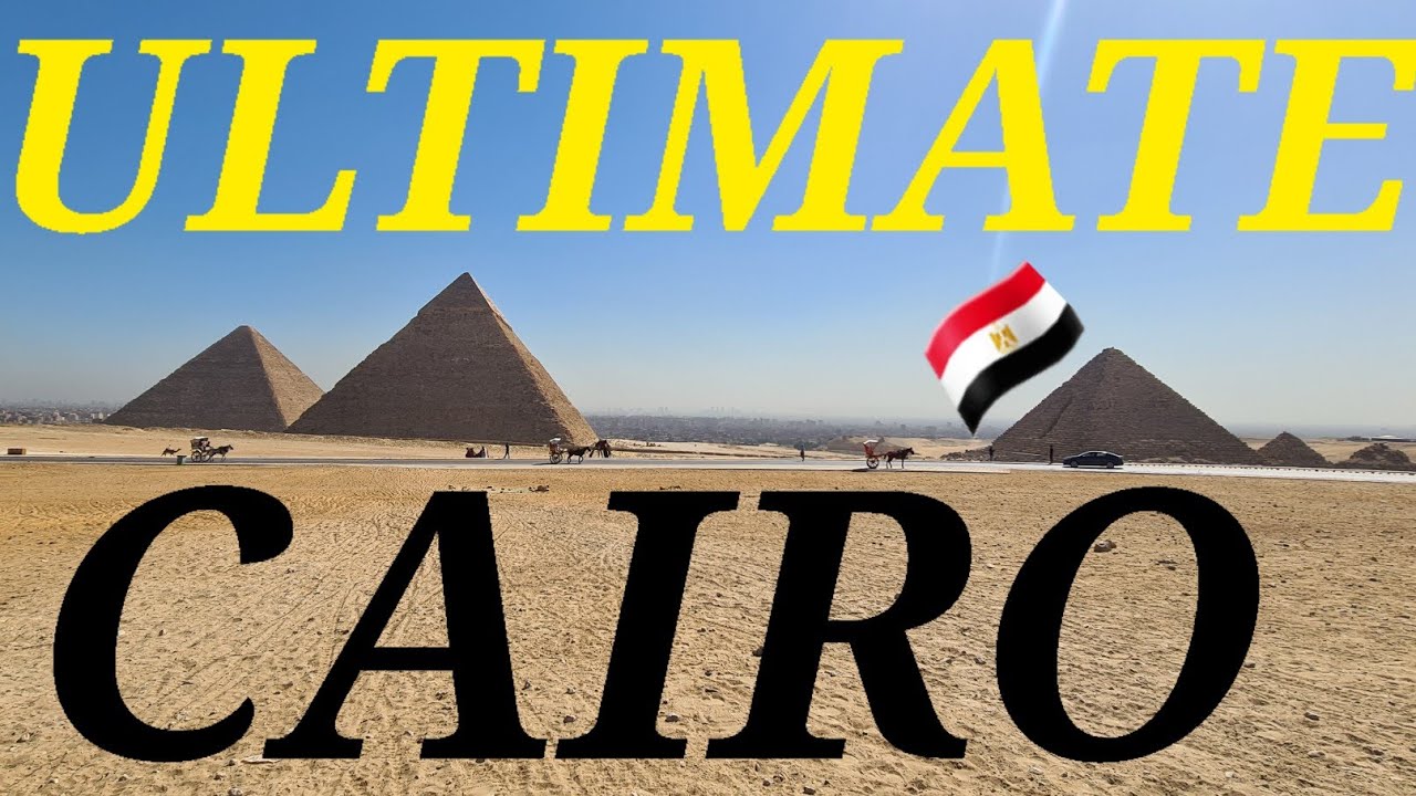 🇪🇬 CAIRO 🇪🇬 ULTIMATE Walking (driving) Tour