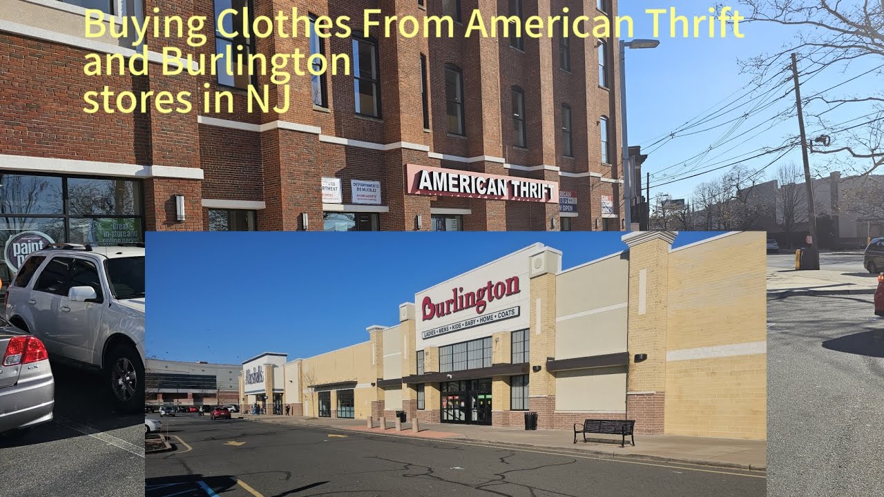 Buying Clothes From American Thrift and Burlington stores in #newjersey @AnziaSammy