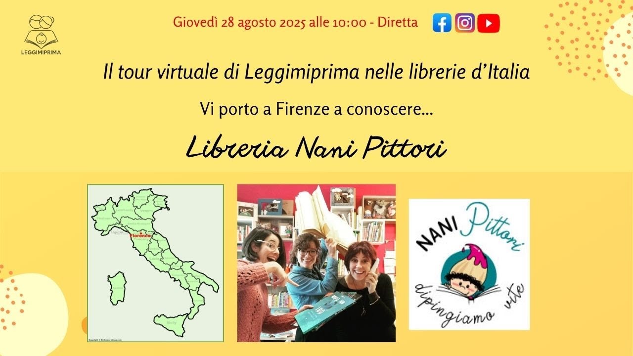 Leggimiprima ti porta in... Libreria Nani Pittori a Firenze