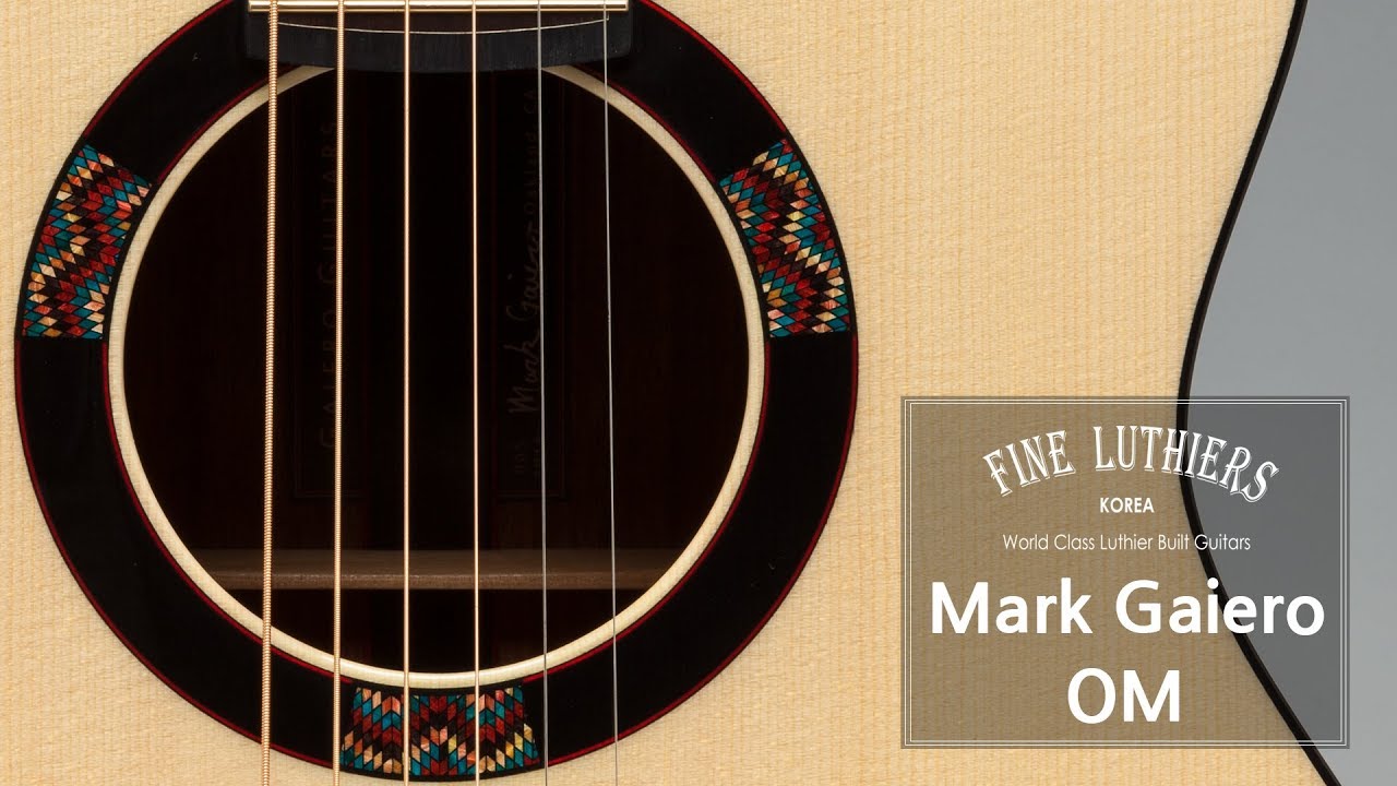 New 2018 Mark Gaiero OM Clip#1 - Played by David Chun