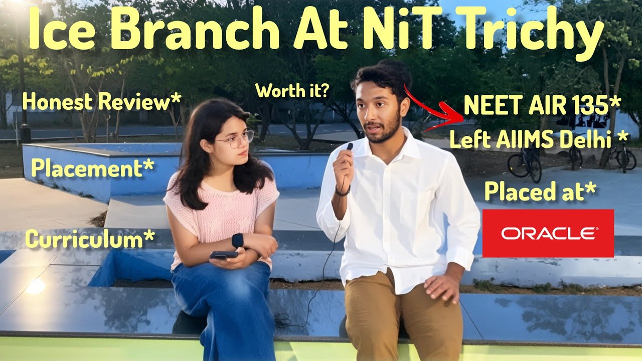 NEET AIR 135 Left AIIMS Delhi 😳 Why He Chose NIT Trichy ft. kirthik M