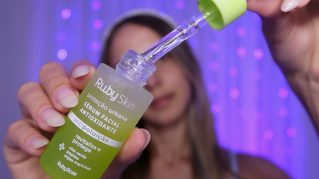 ASMR - DETOX FACIAL EM VOCÊ 💦