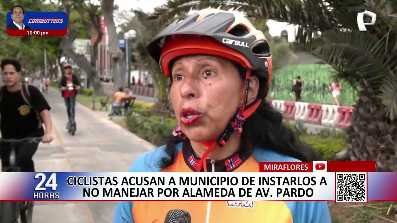 Miraflores: ciclistas denuncian que municipio los insta a no circular por alameda de avenida Pardo
