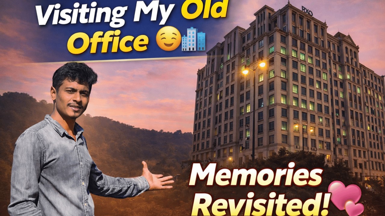 Wapas Gaya Apne Purane Office 🥺✨ | Mumbai Day 1 Vlog
