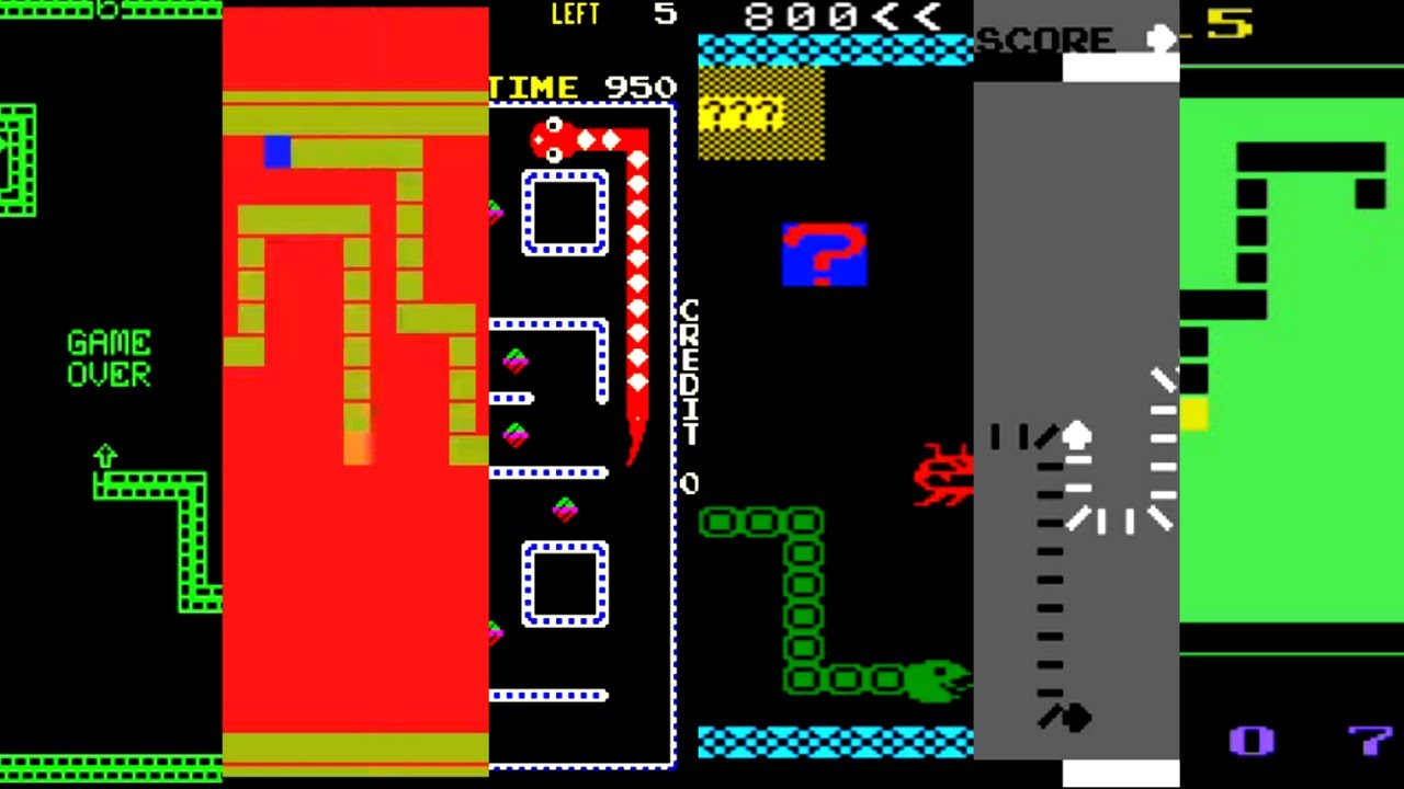 History of Snake Clones and Copies - Arcade to Nokia Phones