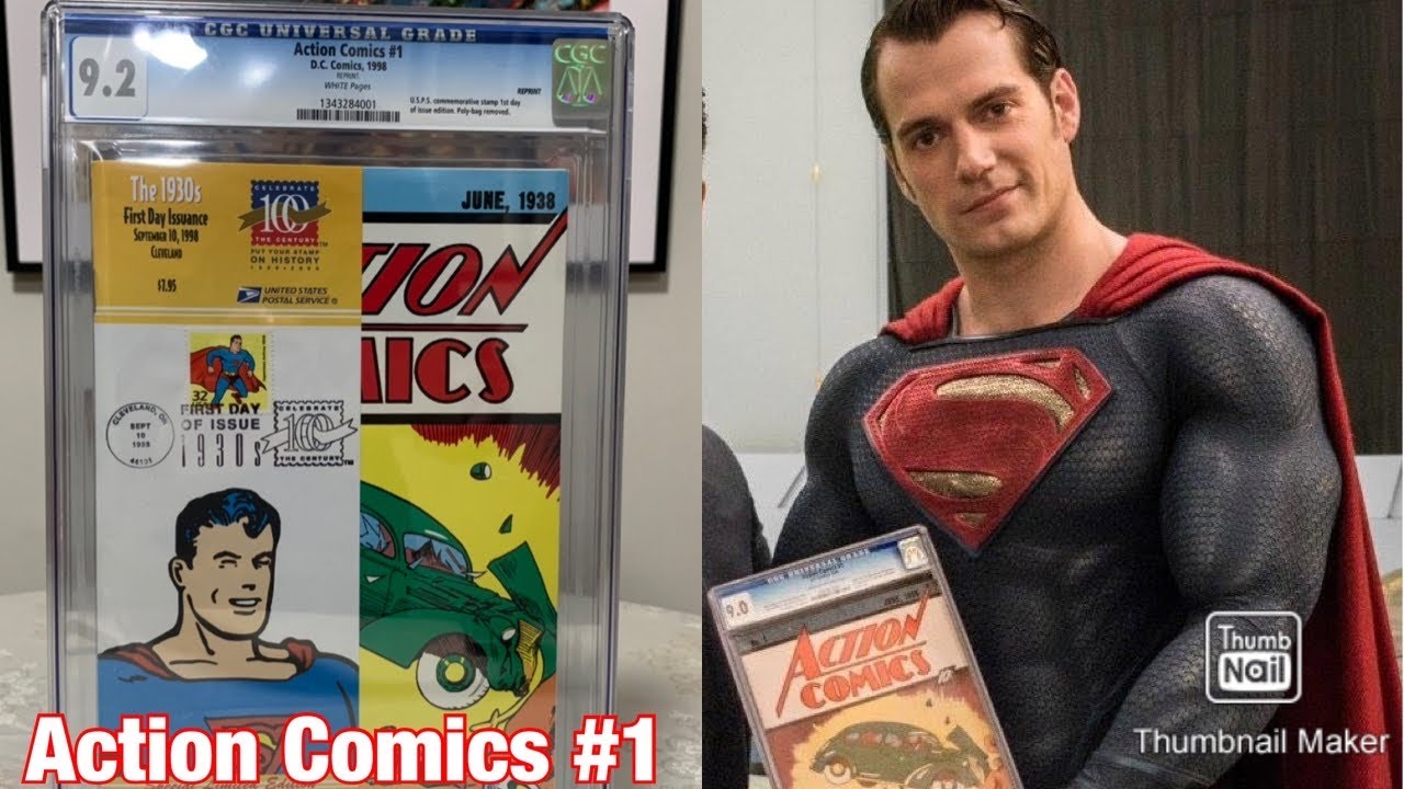 CGC Action Comics #1 😱 Superman #keyissuecomics #cgc #dccomics #superman #actioncomics #henrycavill