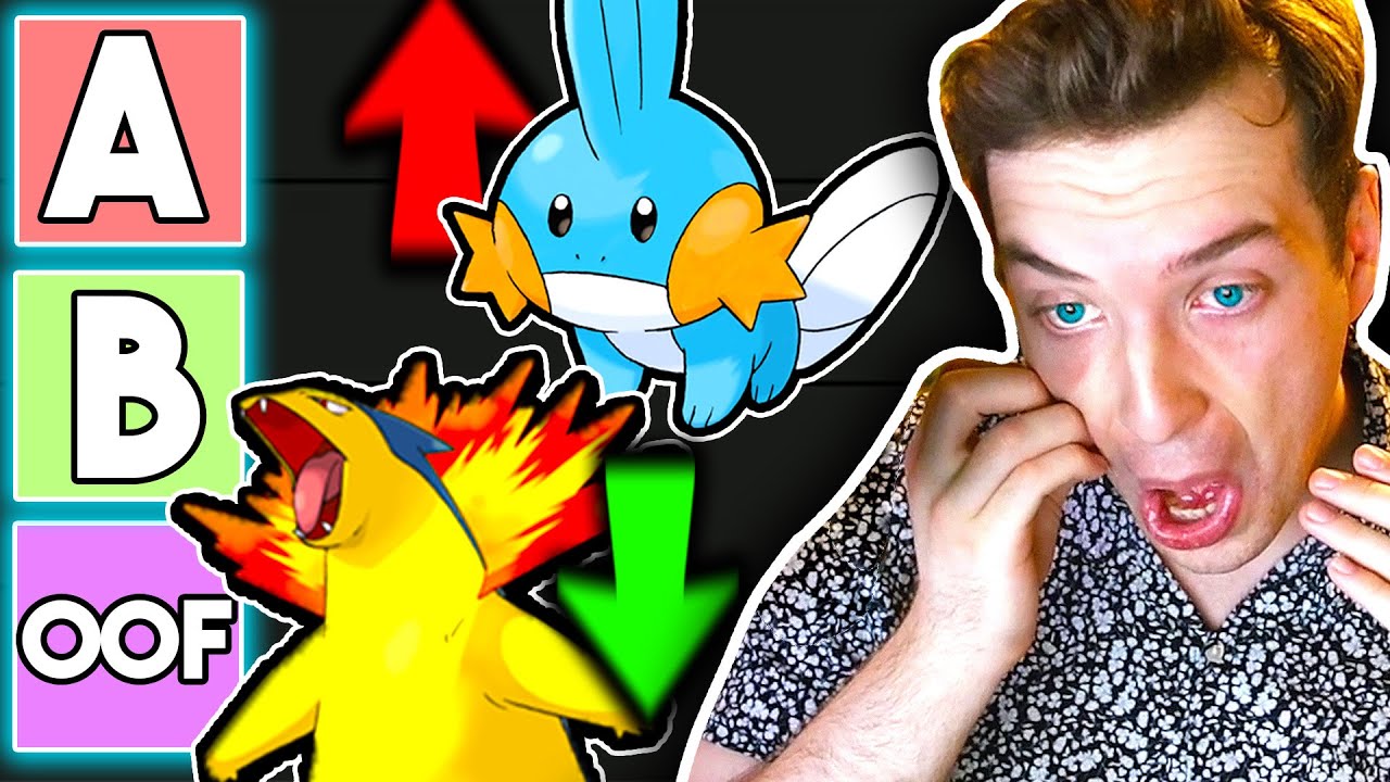 The ULTIMATE Starter Pok&eacute;mon Tier List
