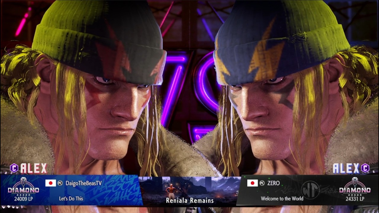 ALEX 💥 DAIGO UMEHARA VS ZERO 💥 ALEX | STREET FIGHTER 6