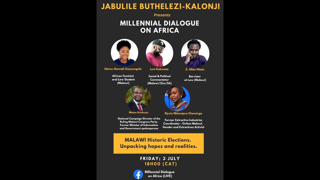 MALAWI Historic Elections; Hopes and Realities. Friday 03 July 2020