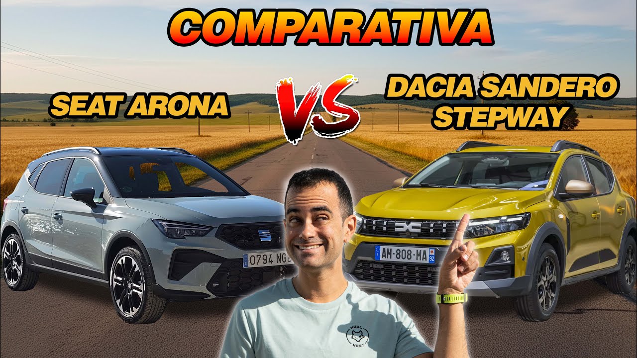 ✅ ¿SEAT ARONA o DACIA SANDERO STEPWAY? ⚠️ ¿Cuál es MEJOR? 🚙 OPINIONES y COMPARATIVA