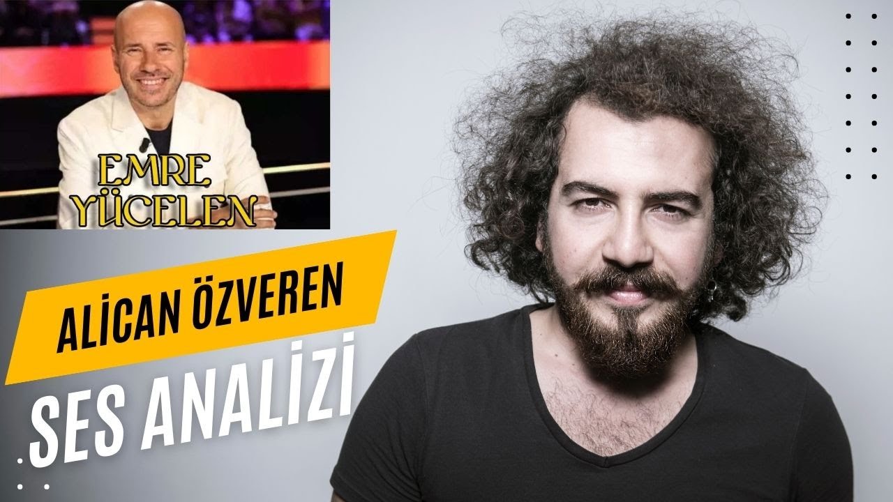 Alican Özveren Ses Analizi // Emre Yücelen Şan Dersi